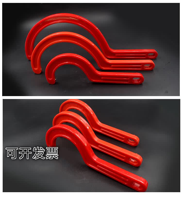 pvc管排水消音扳手紧固静音多用扳手5075110160mm消音管件扳手110mm