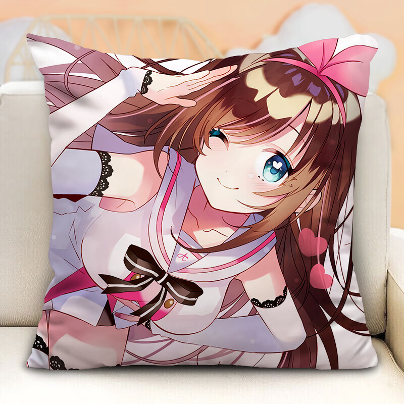 【校园季】绊爱抱枕定制照片爱酱周边人工智障虚拟youtuber被子两用