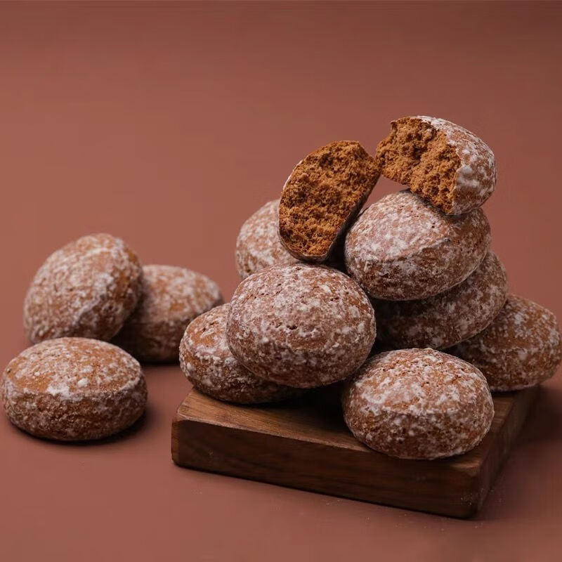 俄罗斯 原装进口光头饼干 香蕉味光头巧克力味饼干网红办公室食品早餐