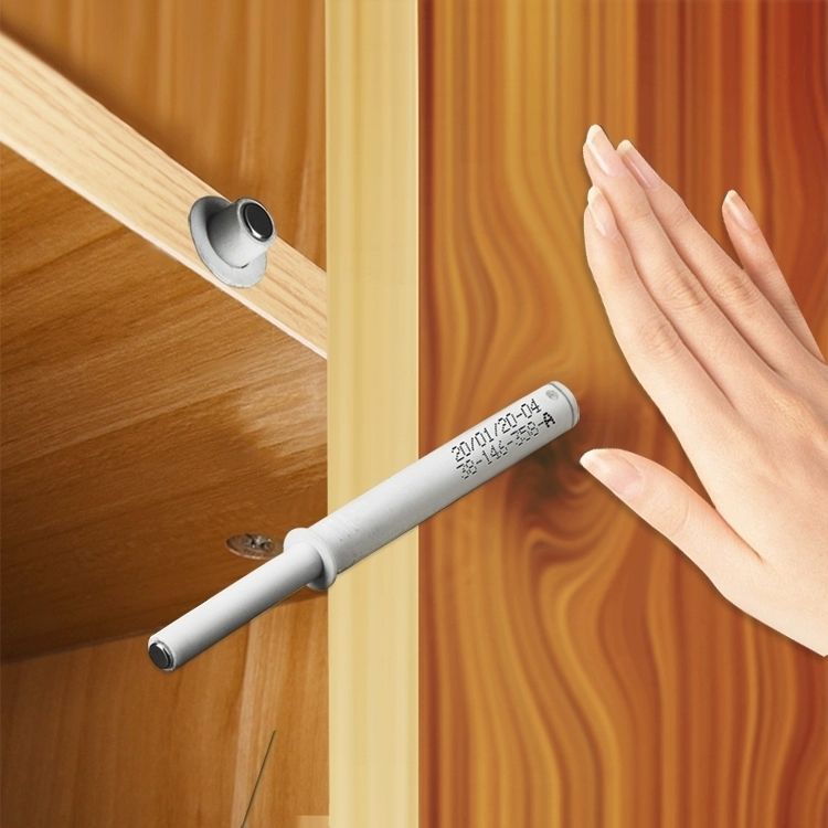 反弹器柜门回弹器暗装衣柜柜门反弹器磁碰按压式免拉手暗门隐形门弹开