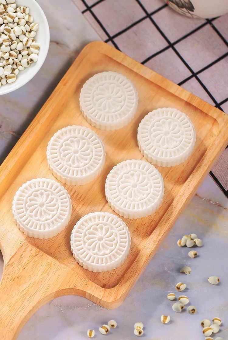 淮山薏米糕山药薏米糕低糖手工山药饼糕点点心养胃小零食早餐美食 30