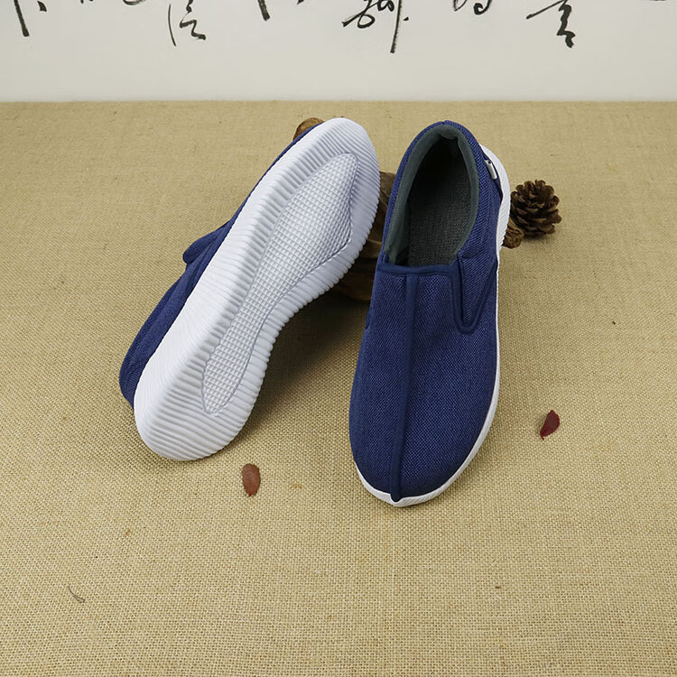 人穿的僧鞋春秋僧鞋罗汉鞋和尚鞋僧侣鞋老北京棉麻料布鞋男女软底鞋子