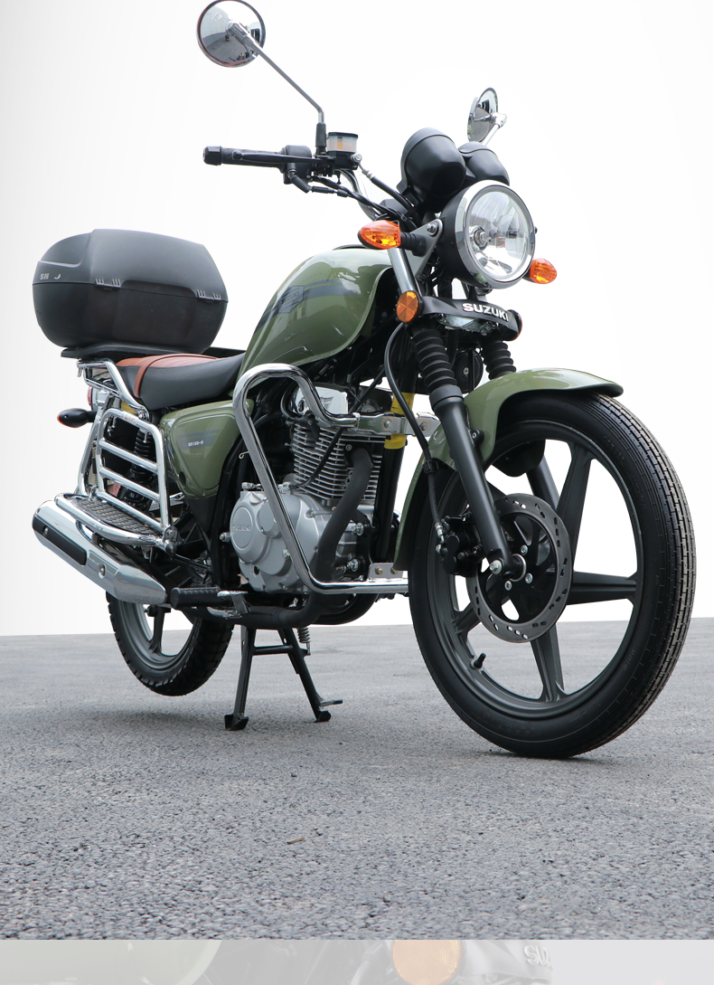 适用于轻骑铃木qs150-9保险杠防摔护杠侧翻货架酷飙150改装尾架 边包