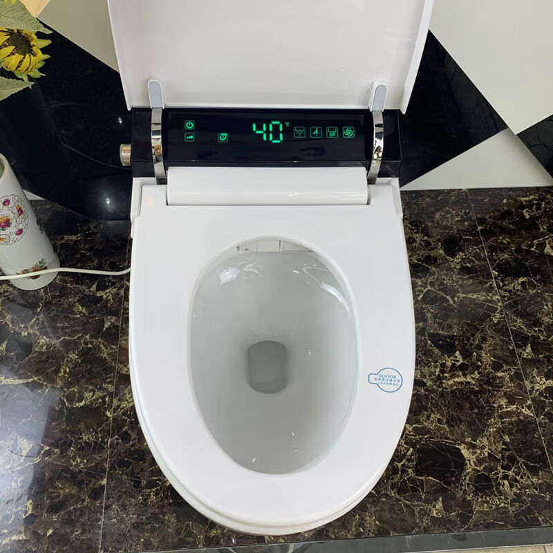 智能马桶德国品莎语音一体机全自动电动家用陶瓷带清洗防臭坐便器 小