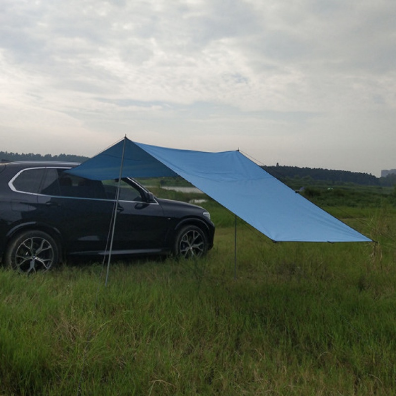 汽车遮阳伞汽车侧边遮阳棚防晒防雨suv车边帐篷侧帐天幕户外越野车载