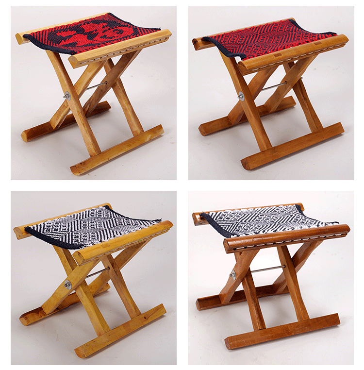 实木折叠椅枣木马扎便携家用小凳子山东小马扎户外椅钓鱼椅子马凳