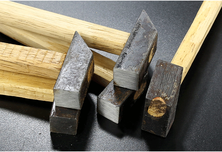 打金工具铁金银铜首饰加工器材方锤圆头锤錾刻锤钢锤工具 五分锤