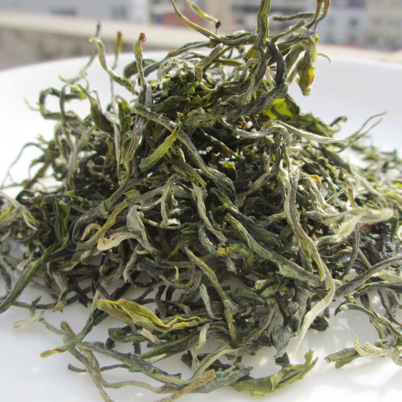 2021年新茶叶云南银丝绿茶春茶春尖毛峰绿茶清香型一斤