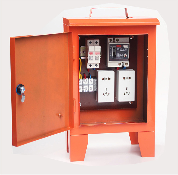 220v32a建筑工地便携式三级工地箱户外防雨移动临时配电箱可订制 西瓜