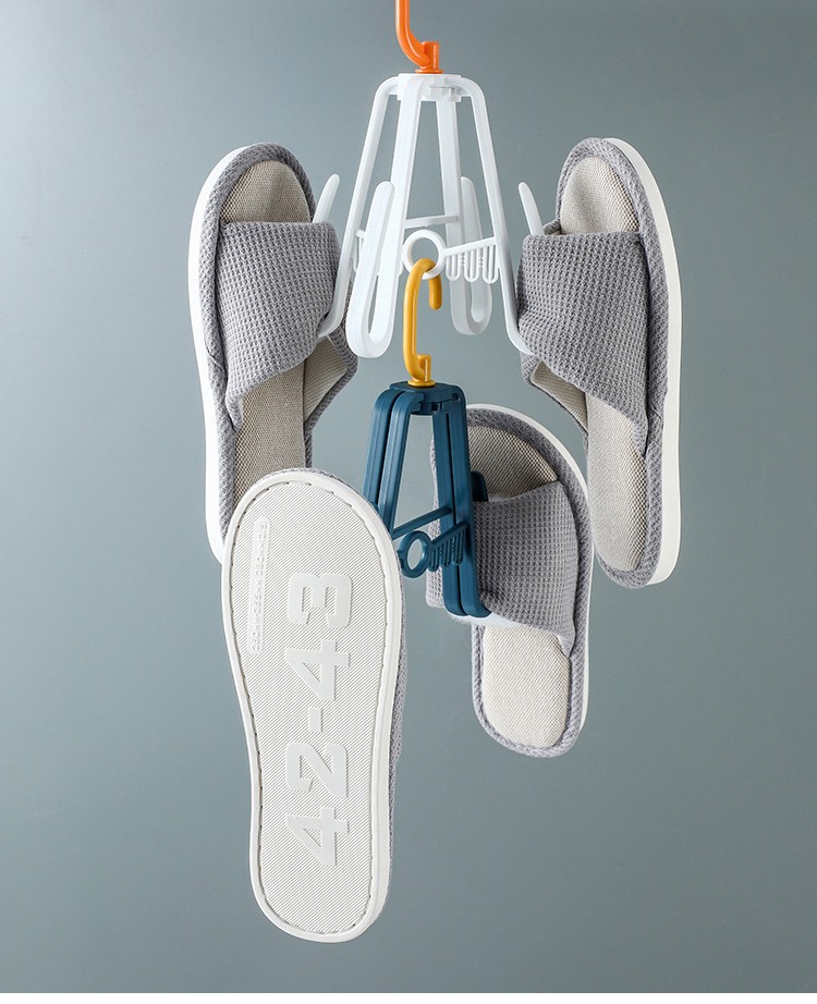 尚野优品创意晾鞋架晒鞋神器家用窗外阳台折叠挂鞋架袜子挂钩置物架多