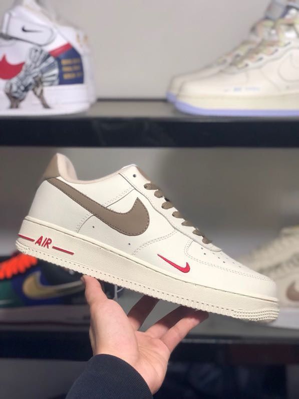 【官方甄选】纯原高品质纯原高品质1 low premium奶咖色af1空军一号