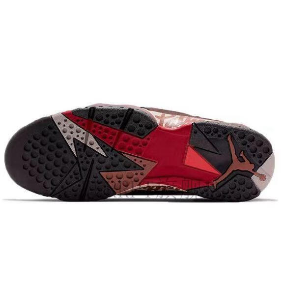 【官方旗舰店】乔aj7篮球鞋荷兰涂鸦棕色气垫球鞋at3375-200 旗舰官方