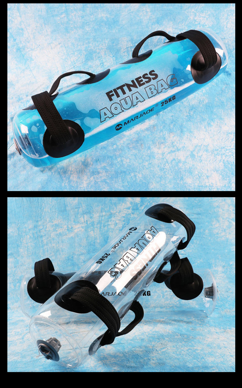 小米生态同款运动负重沙袋水袋能量包举重深蹲力量训练器材健身牛角包