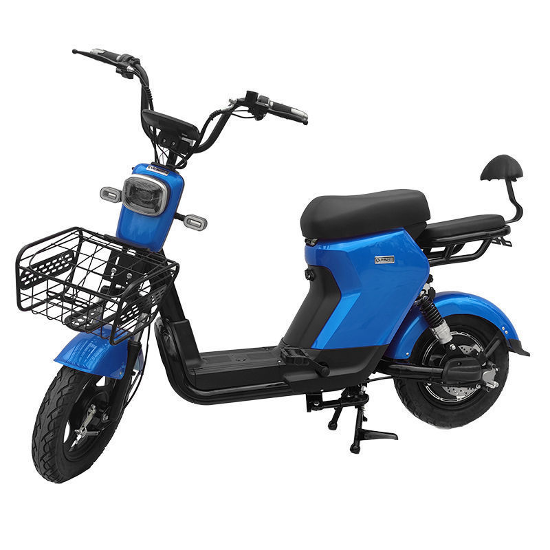 小刀电动车电瓶车成人男女代步车同款电动轻便摩托车外卖款锂电车60v