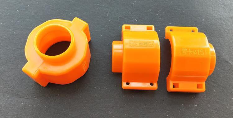 一次性燃气水表防盗卡扣水表接头扣式管卡防拆卸管夹防盗卡子 dn15