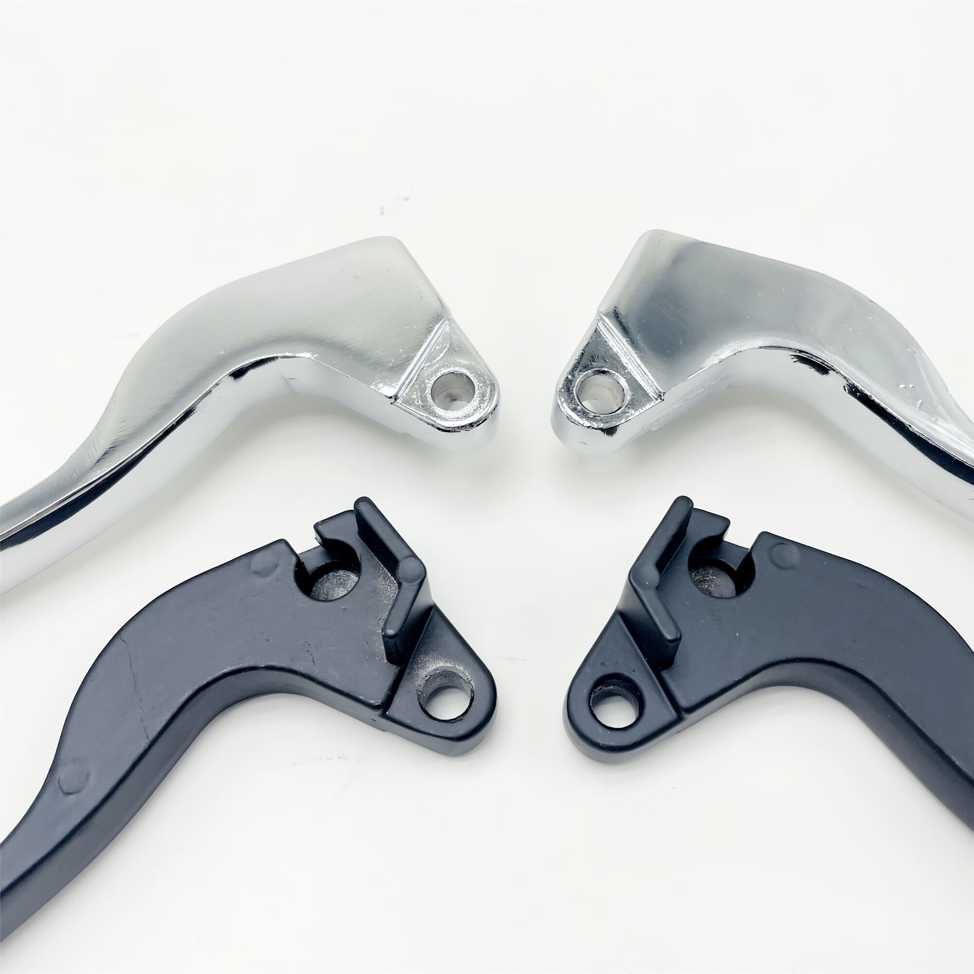 适用五星钻豹立马绿佳爱玛绿驹踏板电动车鼓刹车手柄刹把车闸牛角