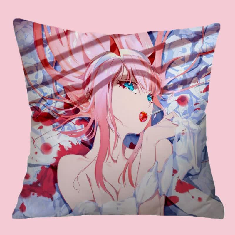 欧芬莱ofenlaidarlinginthefranxx国家队02莓抱枕动漫周边玩偶定制