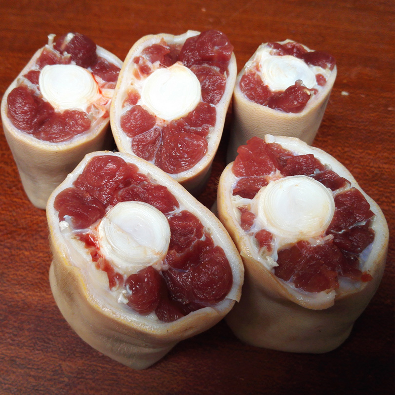 棠鲜生新鲜带皮牛尾巴35斤现杀急冻切段生牛尾骨肉餐饮商用生鲜食品3