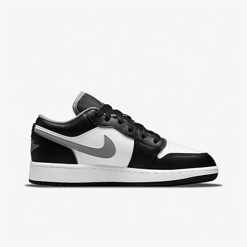 耐克nike air jordan 1 low aj1低帮黑白灰女款休闲篮球鞋休闲百搭