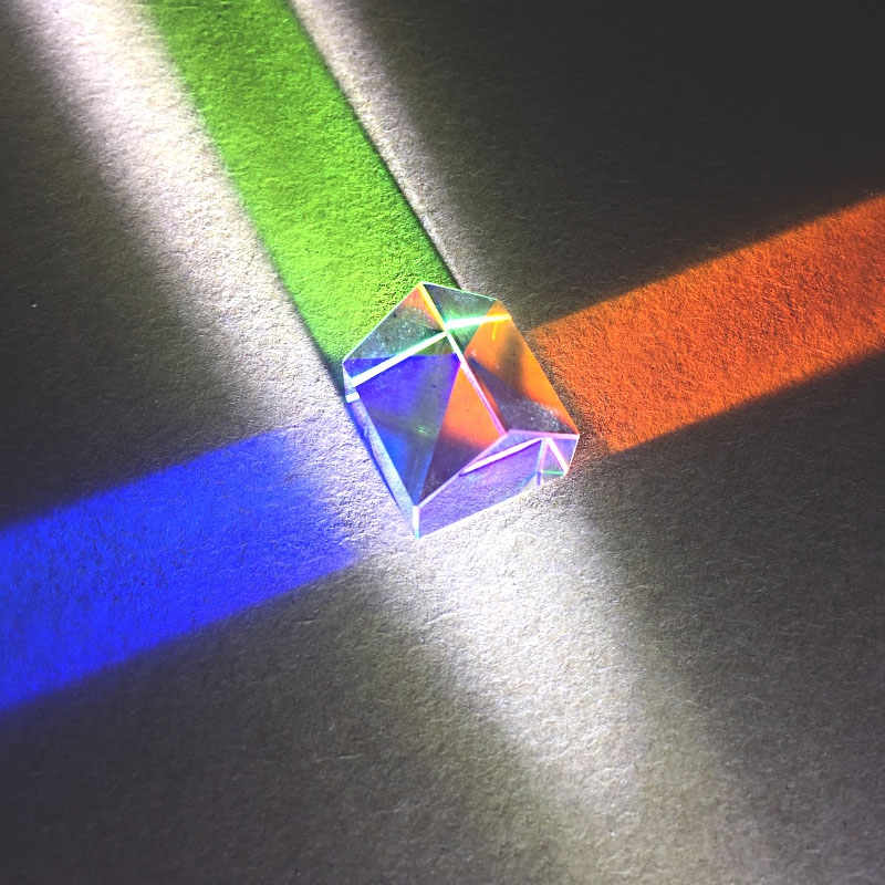 金思维合色棱镜创意礼物光之立方无瑕疵六面光彩虹拍照圣诞节元旦礼物