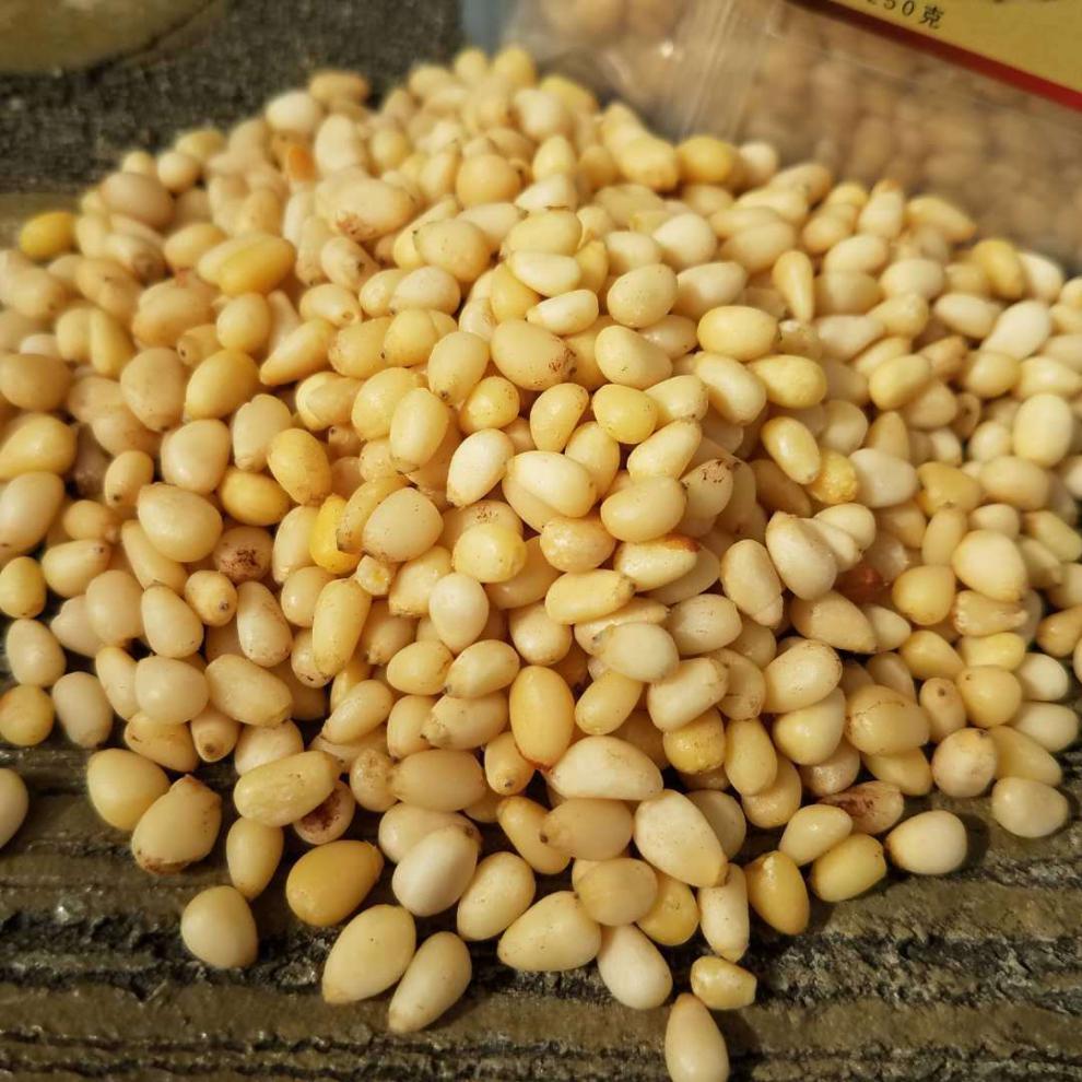 松仁 大兴安岭马尾堰原味松仁真空装 好吃坚果零食特产小松子仁 250g