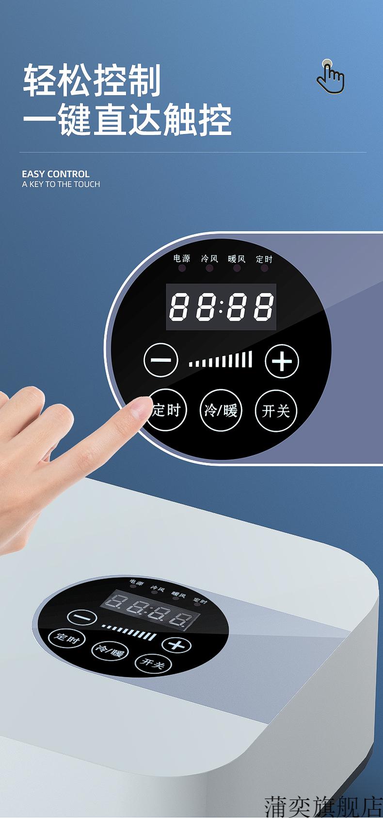 美的(midea)智能移动空调挂式移动移动小空调可冷暖两用壁挂式迷你