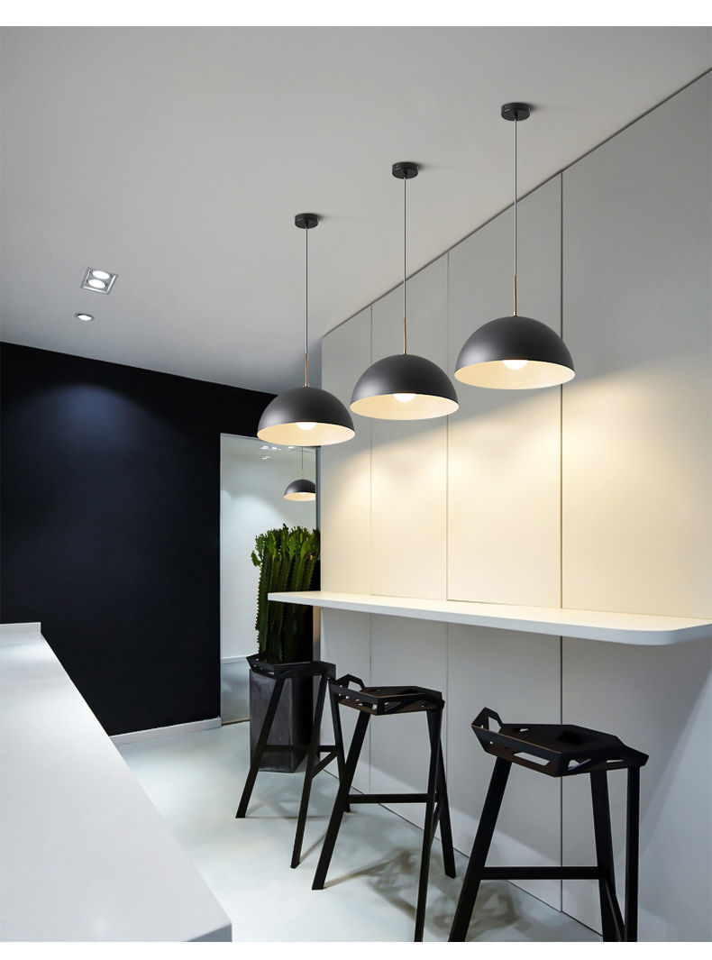 kankeirr北欧餐厅灯三头现代简约餐桌吧台灯创意个性家