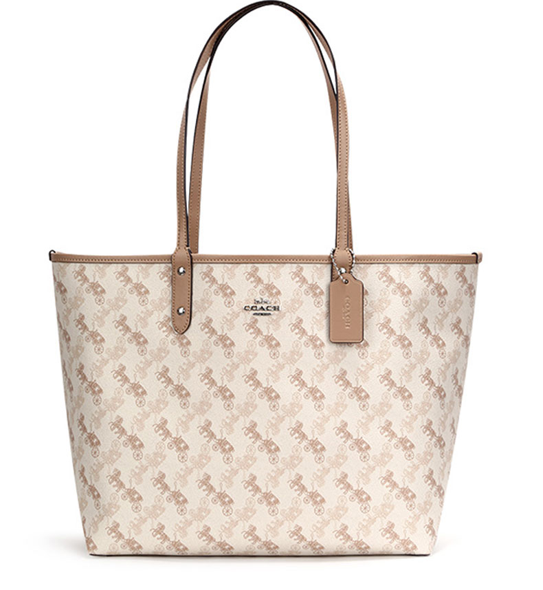 coach/蔻驰 女包 奢侈品 新款百搭经典托特包 女士大号单肩手提tote包