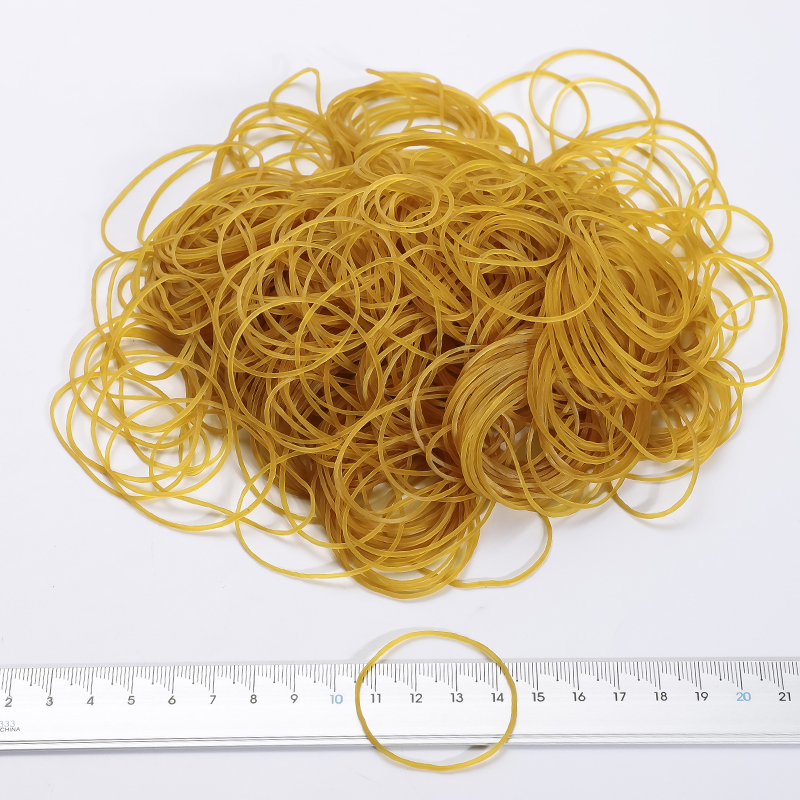 筋耐用黄色橡皮圈牛皮筋工业用胶圈橡筋j 50黄 直径5厘米60斤【图片