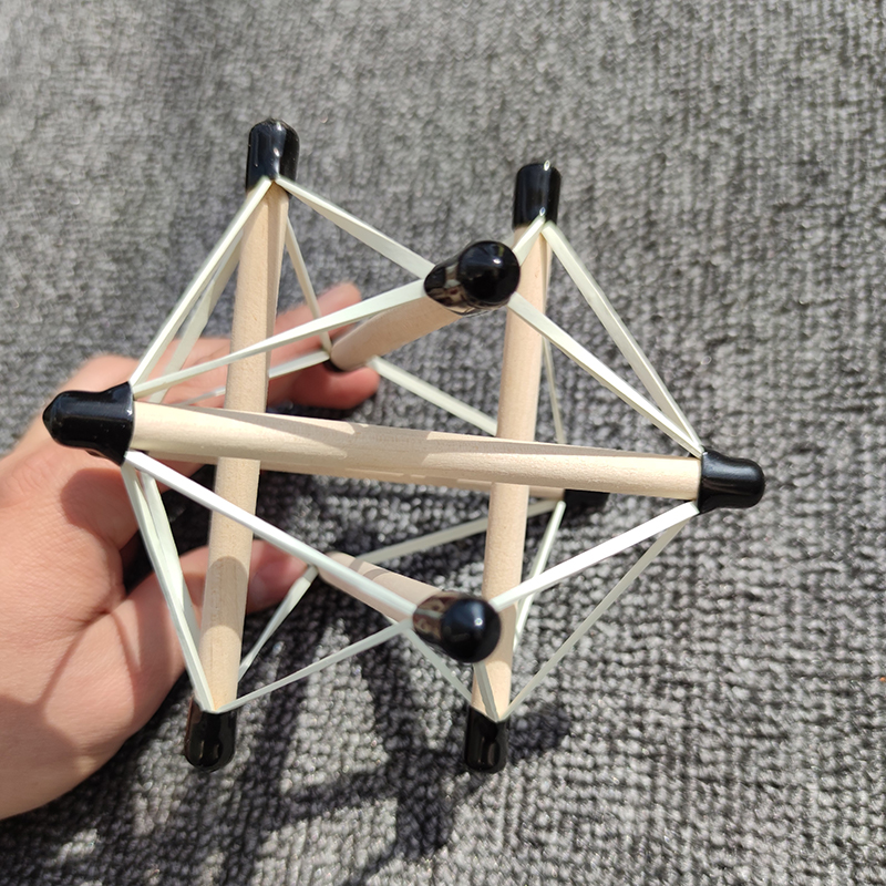 张拉整体解剖列车张拉整体模型结构要素人体筋膜张拉教具演示动态实用