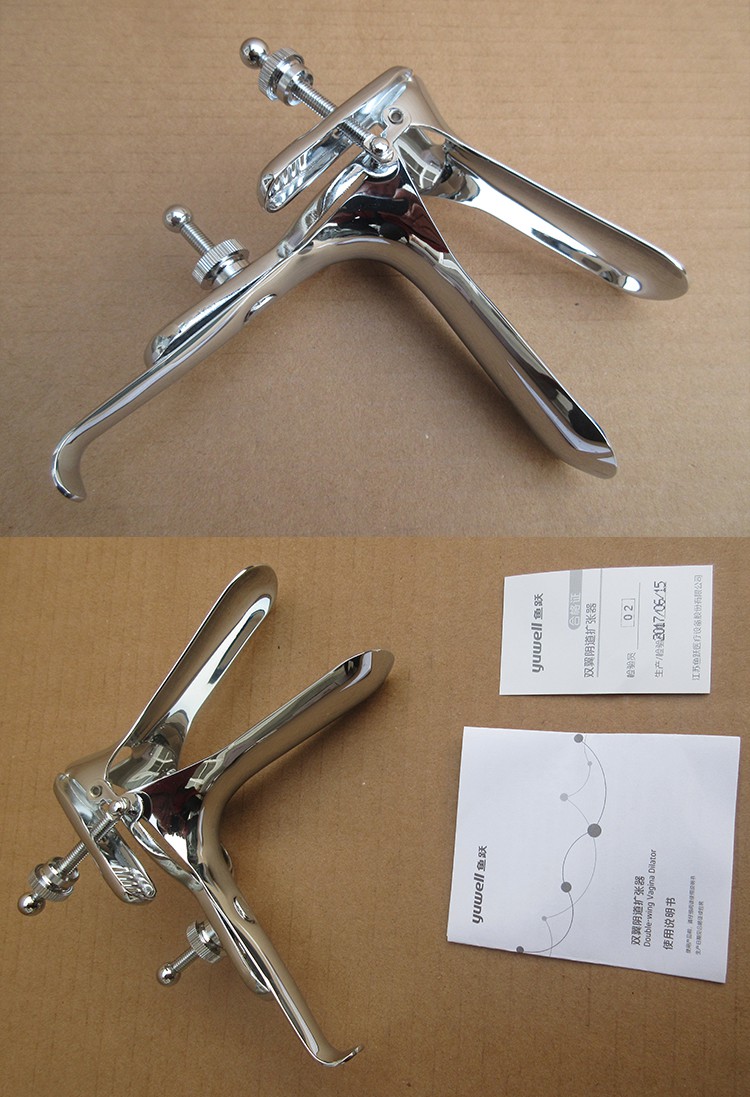 不锈钢双翼扩张器 扩阴器 检查窥器 妇科检查 手术型鸭嘴 牌窥器