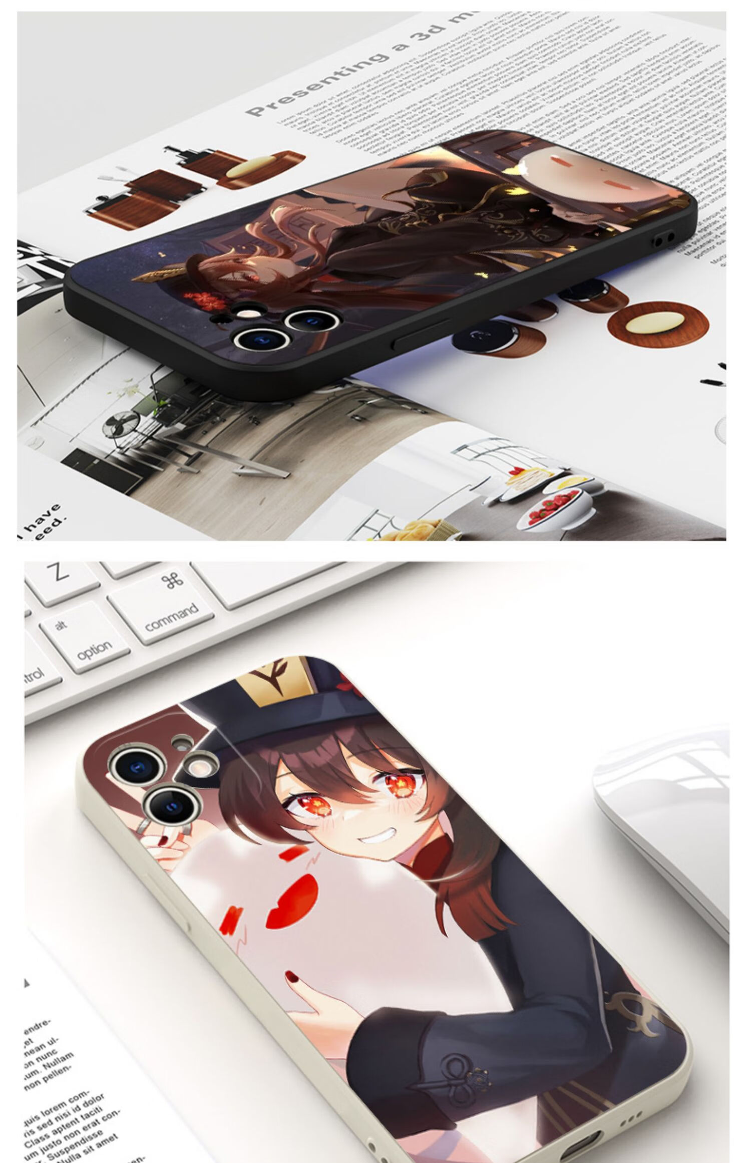 栩傲致 胡桃手机壳苹果13华为p40原神iphone12promax元神小米11游戏