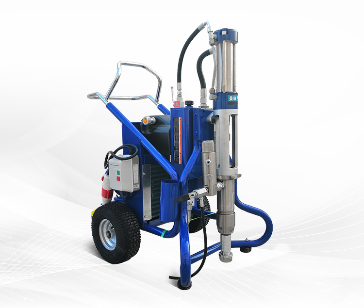 景田833腻子粉喷涂机喷乳胶漆机大型工程防水涂料高压无气喷漆机景田