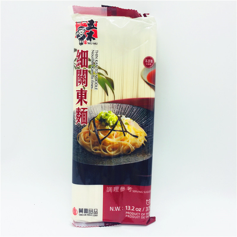 一份六包进口五木关东粗面细面银丝面五木银丝面400g6包