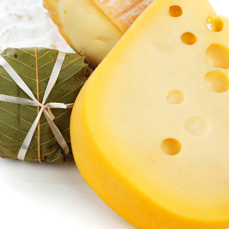 蓝标高达奶酪 荷兰进口德宝高达 gouda黄波奶酪车轮芝士500g即食搭配
