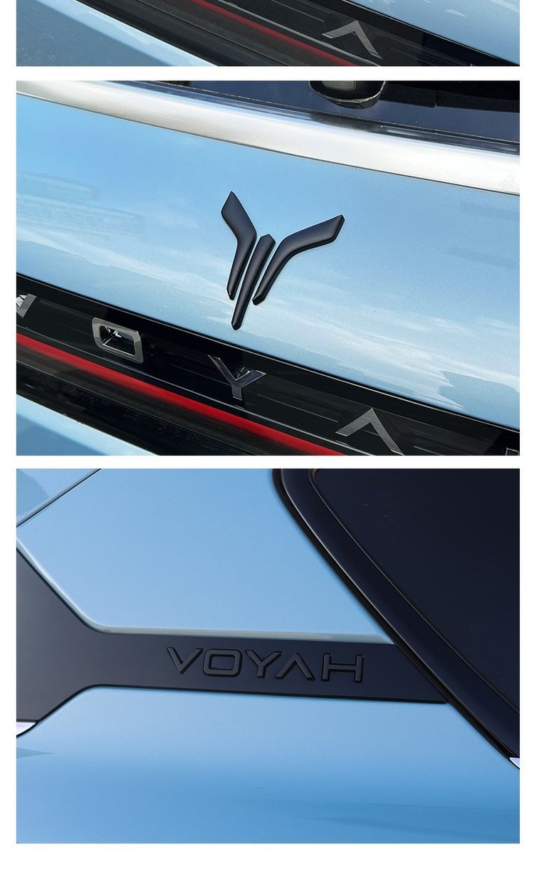 2022新款岚图free车标改装黑武士锌合金车身车尾门头标志加装配件外饰