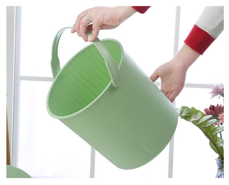 多功能带提手收纳桶塑料盛水桶户外钓鱼桶可坐人带盖洗澡桶多用桶香芋