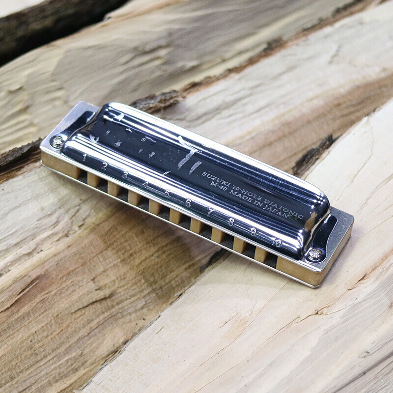 m-20 m20十10孔布鲁斯口琴初学者入门儿童 新款low c(送)