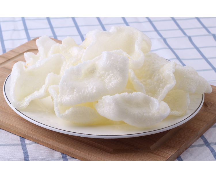 东北大连虾片彩色原色大包超大自己炸油炸鲜干生500g 彩色虾片500克