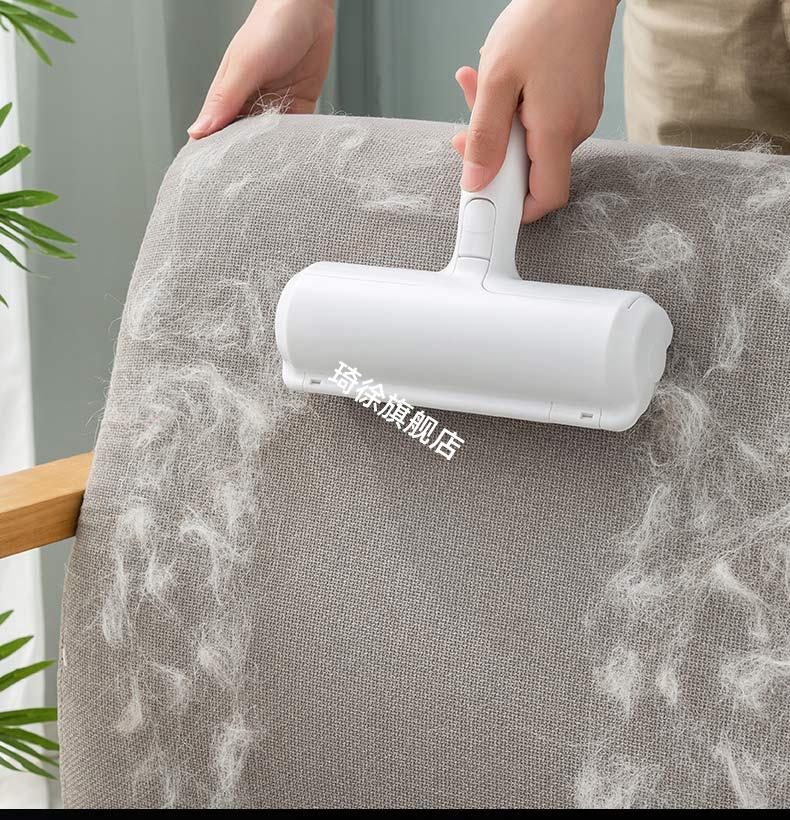 2022新款衣服粘毛器电动粘毛器滚筒床单去沾除毛刷神器床上滚刷可水洗