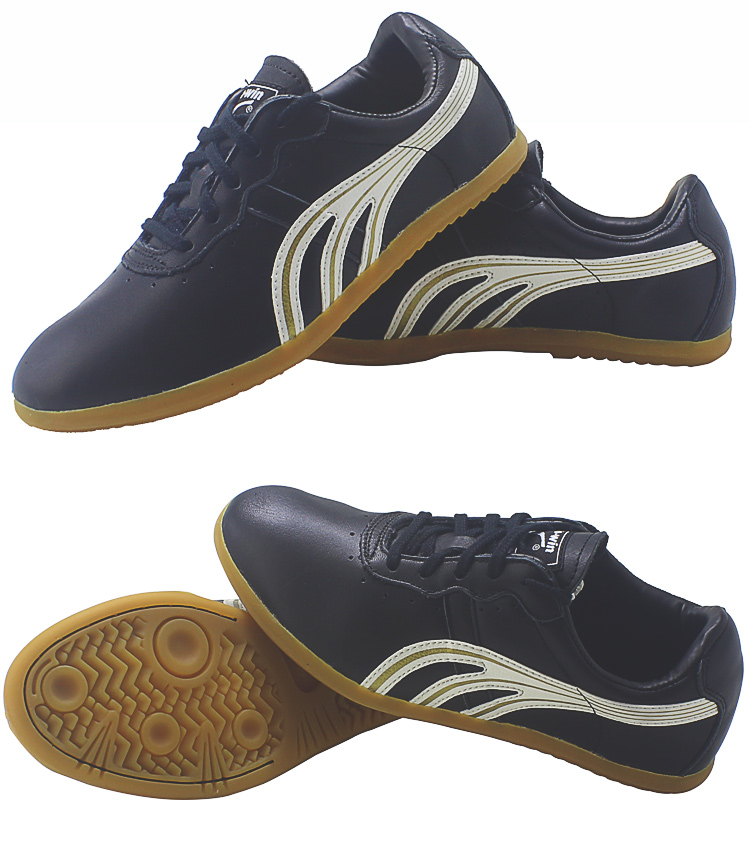 多威太极高端品牌鞋太极武术鞋男女太极鞋牛筋底软牛皮专业太极拳鞋