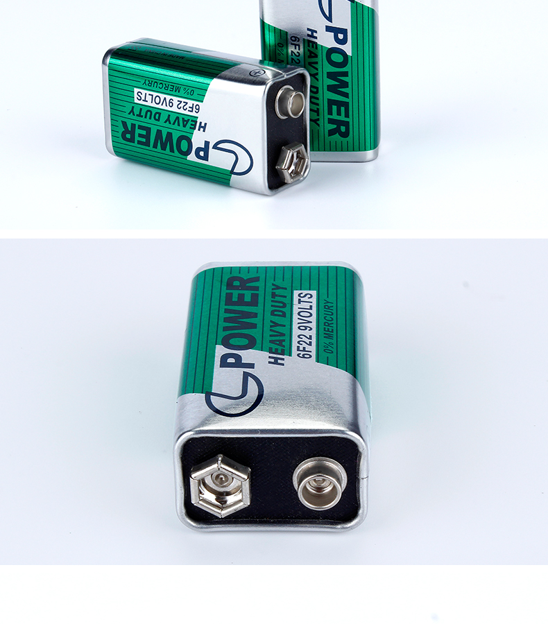 电箱吉他电池9v碳性效果器电池6f22方形吉他电箱拾音器电池定制款9伏