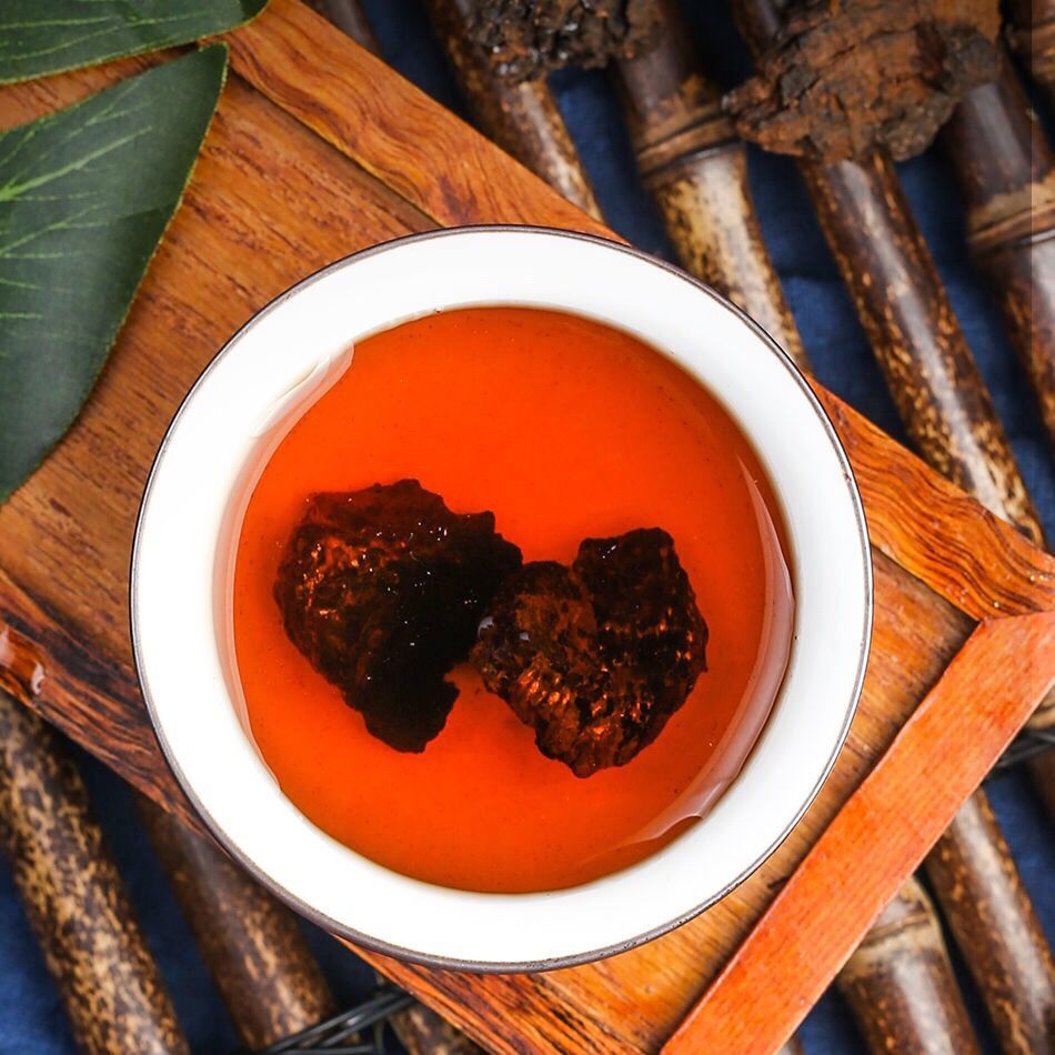 进口俄罗斯桦树茸白桦茸野生桦褐特孔菌级胰岛素黑金整块切块四十年