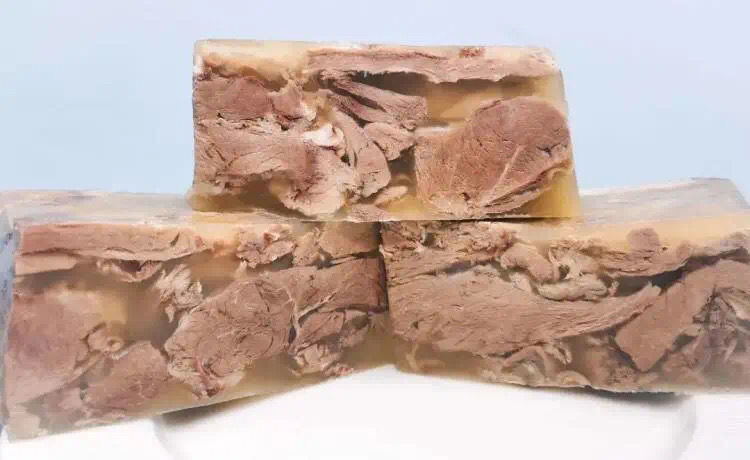 苏尕羊藏书 羊肉羊糕 苏州特产 顺丰 熟羊肉冻羊羔 开袋熟食 500g