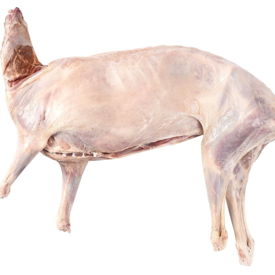 全羊不带皮整只羔羊肉白条羊10斤羊腿羊排烤全羊批发斓维品20斤