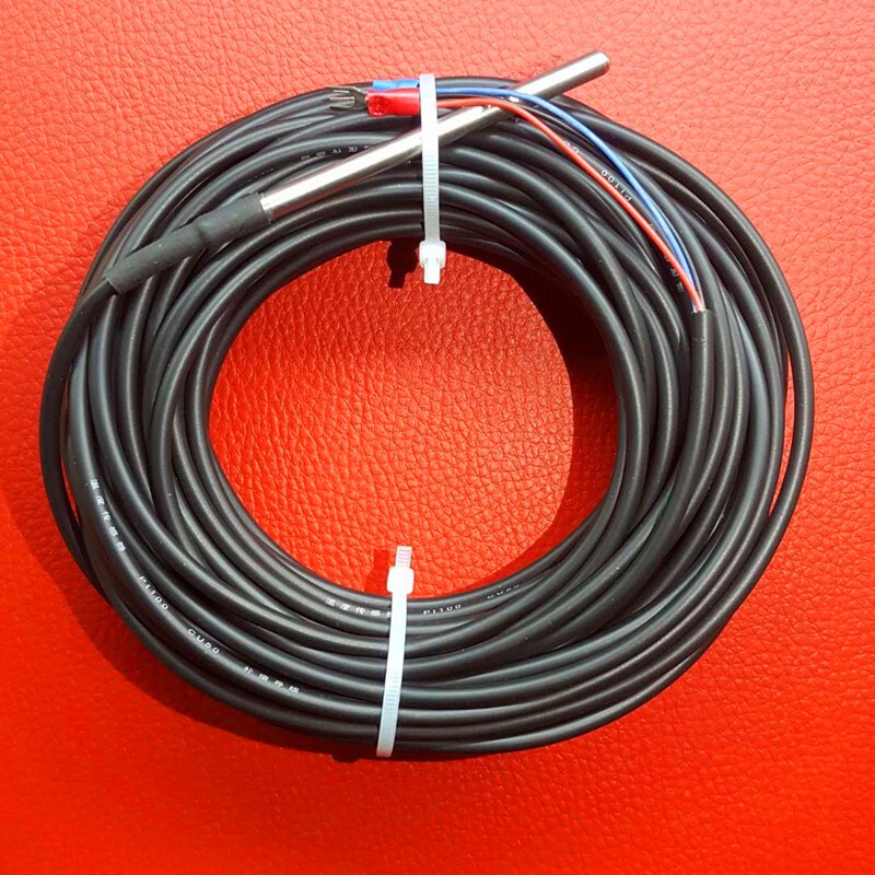 温度传感器养殖锅炉水温室温传感器温控探头10传感器室温ntc10k两芯10