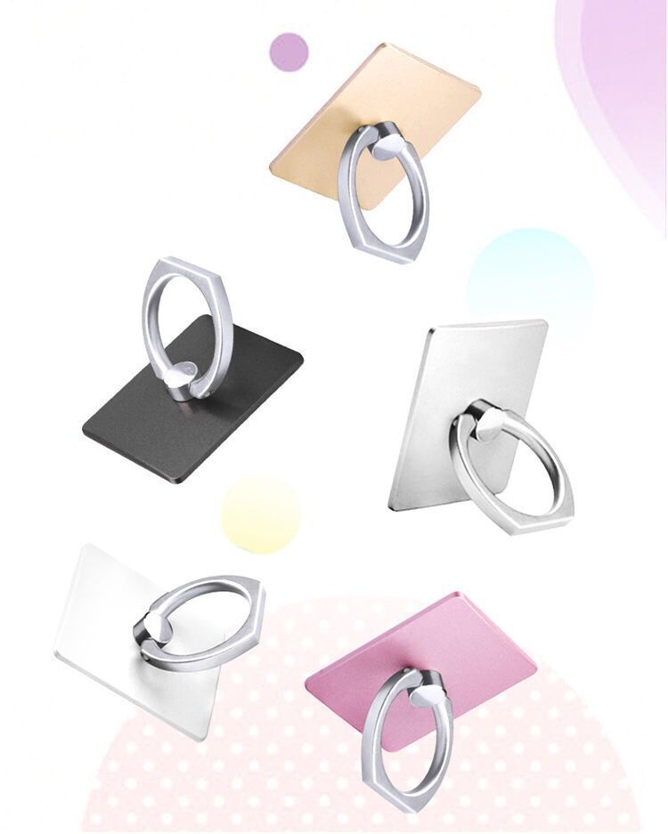 xit指环支架手机通用懒人指环扣黏贴式手机支架防摔方块支架红色买2个