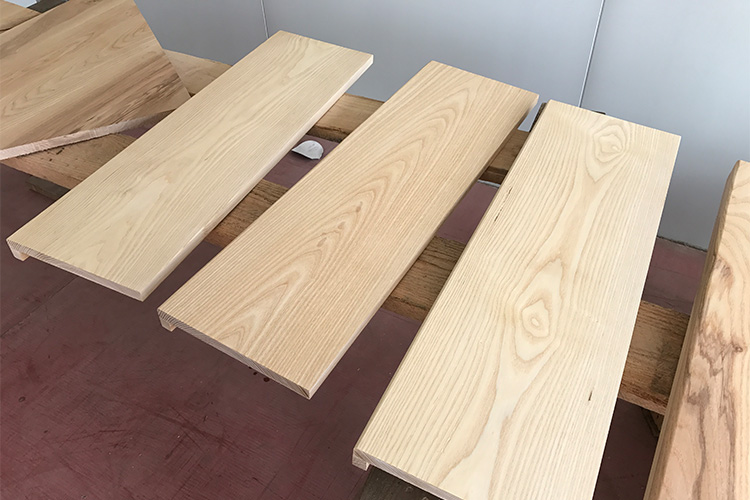 【京选好物】楼梯木踏板 橡木木实木楼梯 板梯踏步板木踏板踏步加工