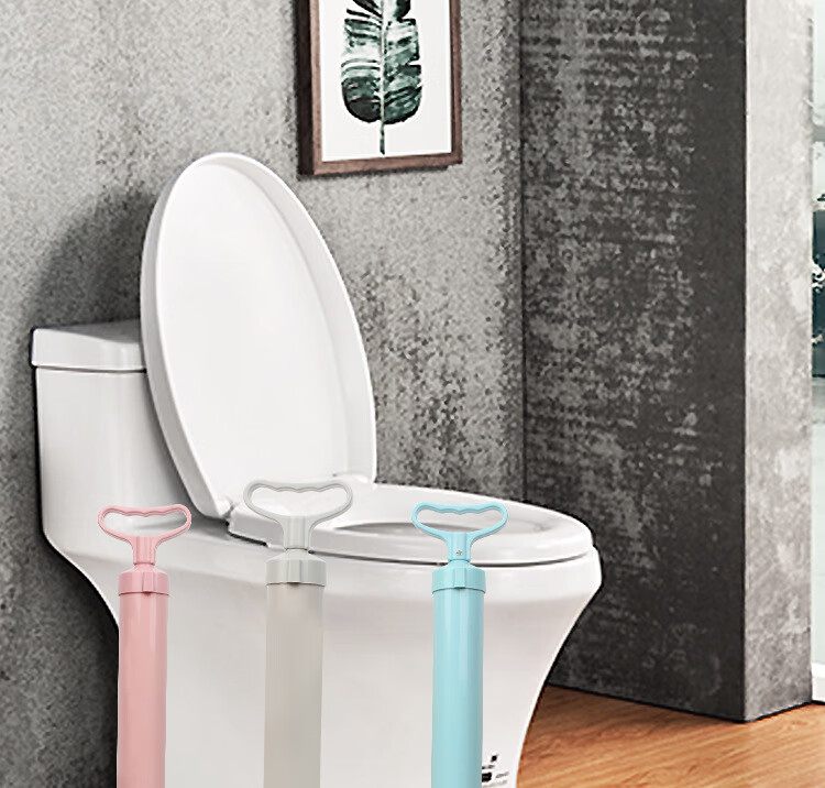 通马桶疏通器皮搋子厕所堵塞神器塞管道强力吸捅下水道的工具抽子 小