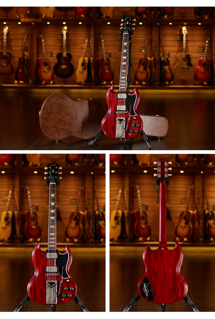 世音琴行吉普森gibsonsgcustom19611964恶魔之角黄金年代复刻电吉他60